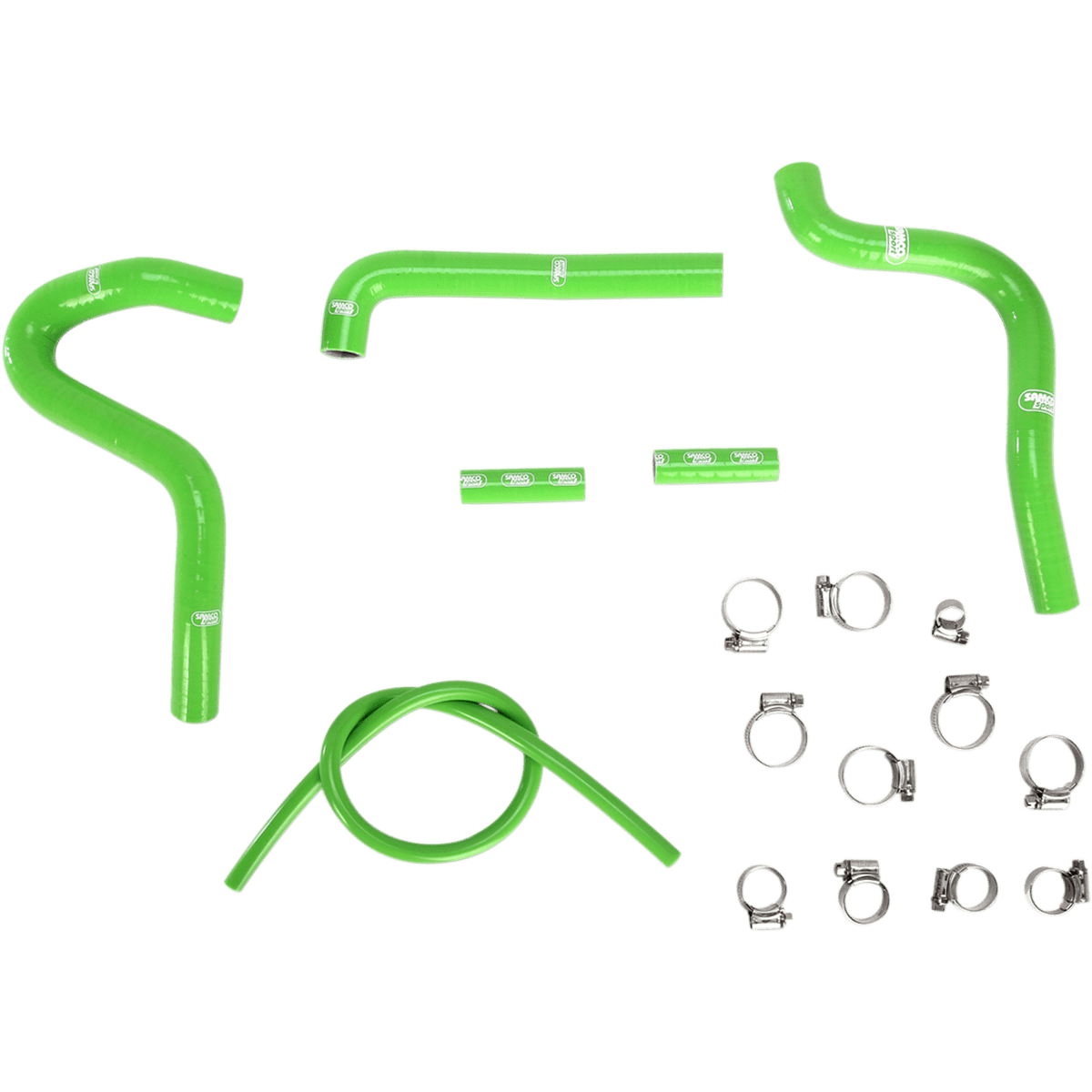 MOOSE RACING Race Fit Radiator Hose Kit Green Kawasaki MBUKAW27GR