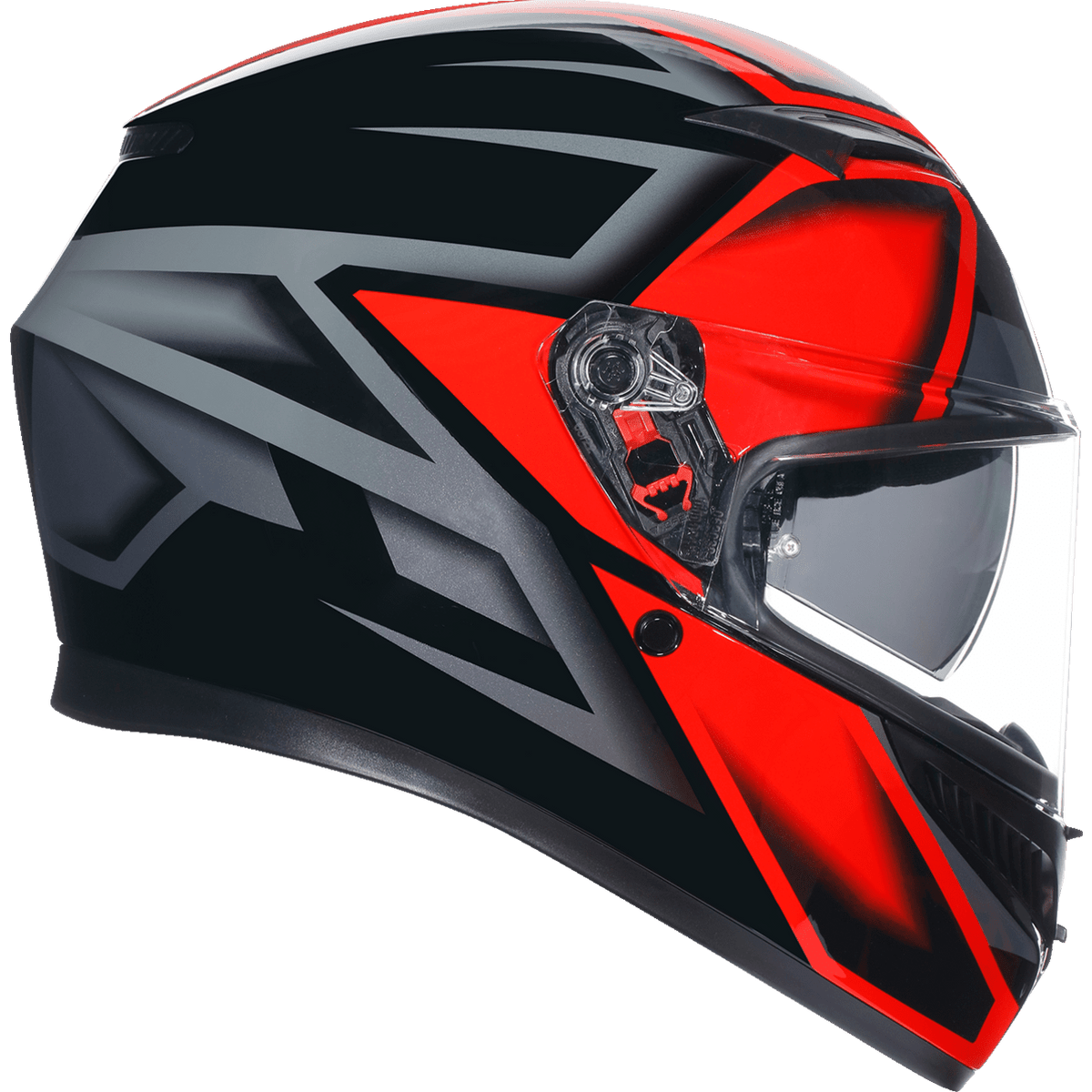 AGV K3 Helmet Compound Black/Red Large