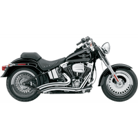 COBRA Speedster Swept Short Exhaust Chrome '86-'06 Softail 6223