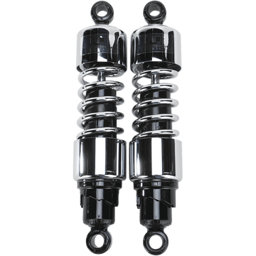 PROGRESSIVE SUSPENSION Shocks 412 Cruiser Series Chrome 12" Standard 4124228C