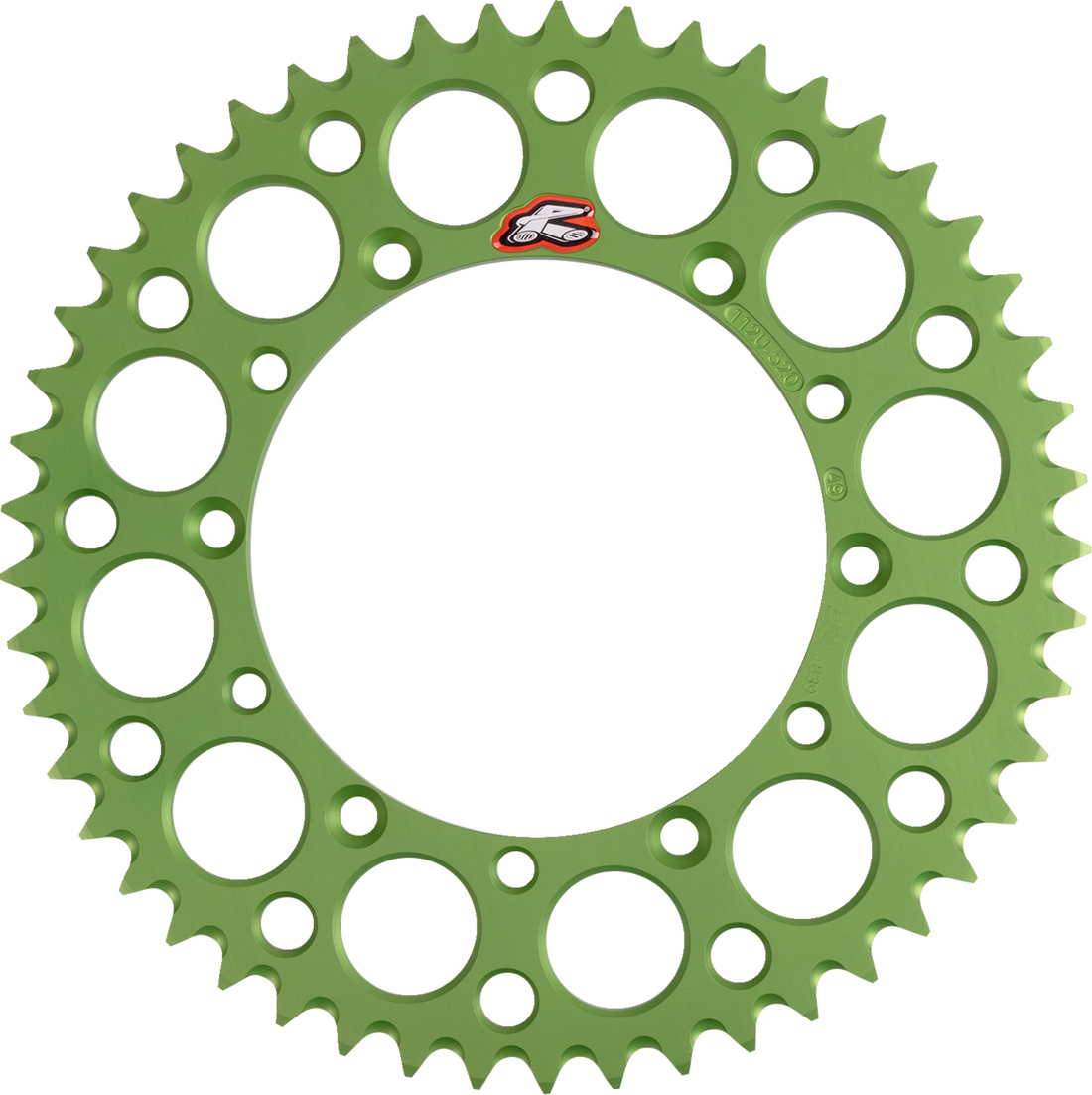 RENTHAL Rear Sprocket 49 Tooth Green Kawasaki 112U52049GEGN