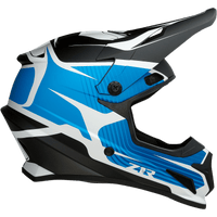 Z1R Rise Helmet Flame Blue 2XL