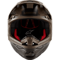 ALPINESTARS Supertech M10 Helmet Squad MIPS® Dark Brown/Gold Small