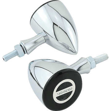 HIGHSIDER Run/Turn Signal Bullet Chrome 204349