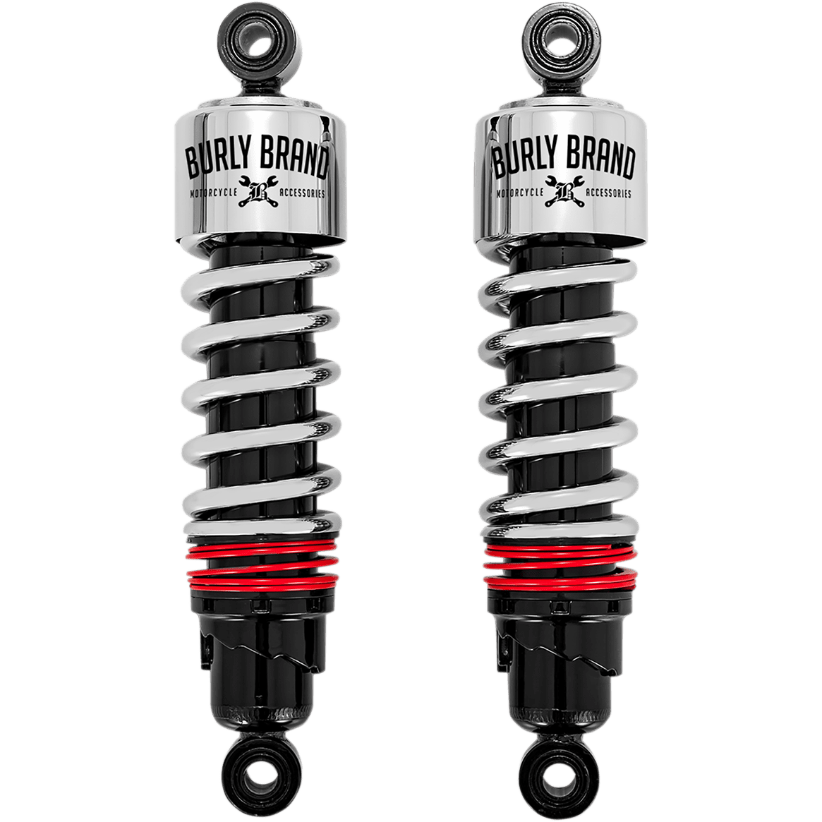 BURLY BRAND Slammer Plus Shocks Chrome FLH B281204