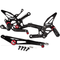 MGP MGP Rearset Black Yamaha 808012500