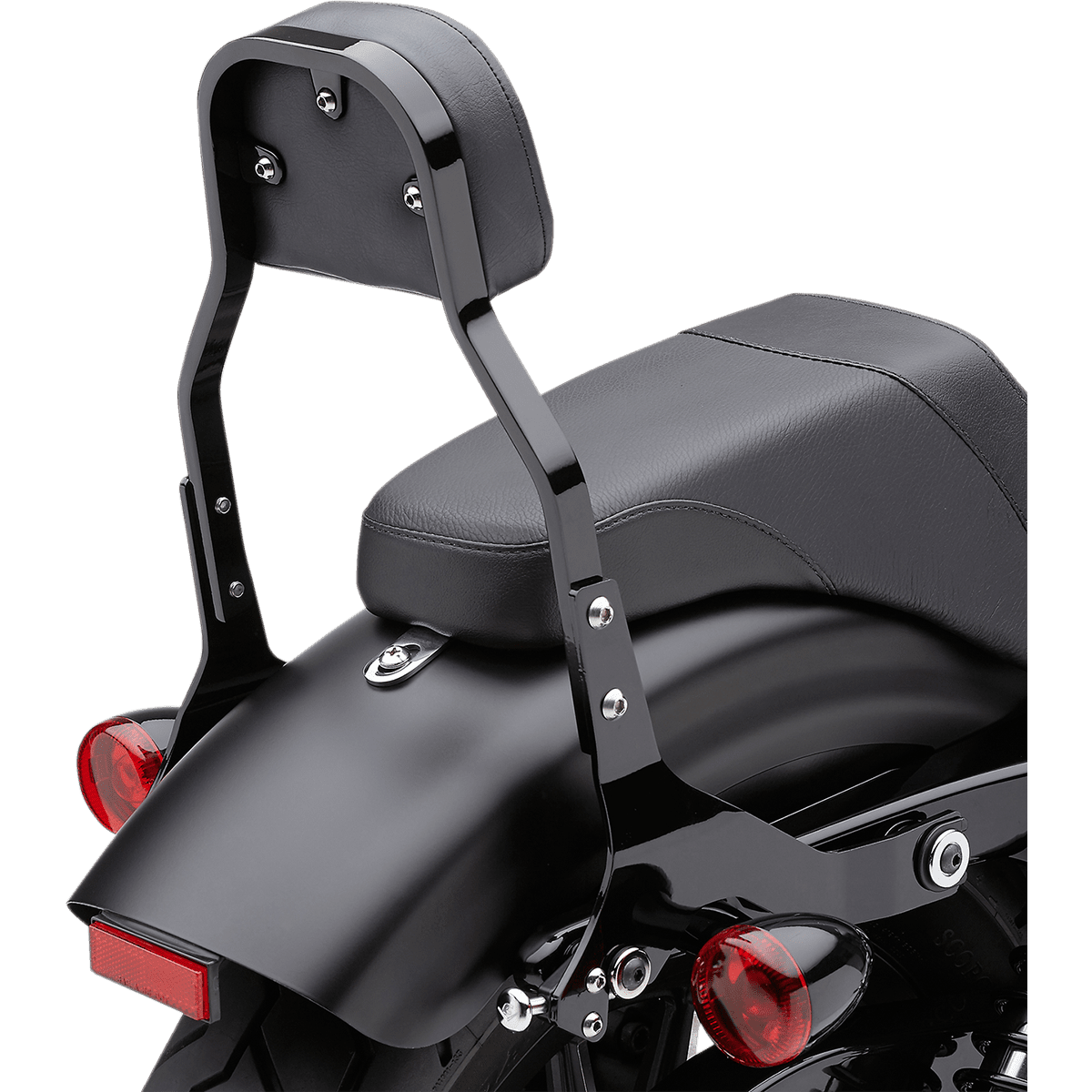 COBRA Backrest Kit 11" Black Softail 6022021B