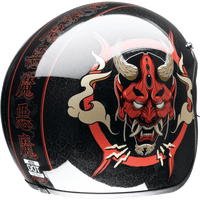 Z1R Saturn Helmet Devilish Gloss Black/Red Large