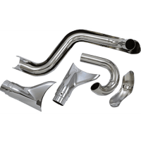 COBRA True Dual Exhaust Fishtail '97-'06 Softail 6987