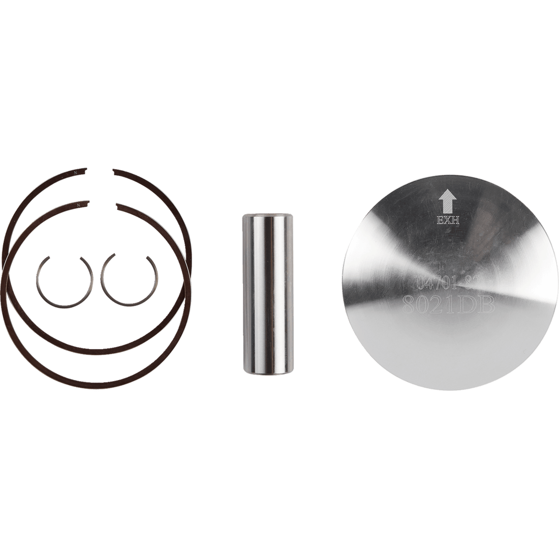 WOSSNER Piston Kit 66.35 mm Honda