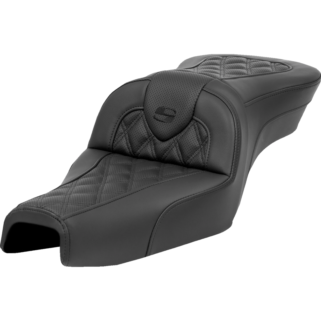 SADDLEMEN Roadsofa™ Seat without Backrest Lattice Stitch XL '04-'22 80703182