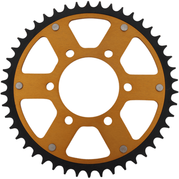 SUPERSPROX Stealth Rear Sprocket 46 Tooth Gold Kawasaki RST47846GLD