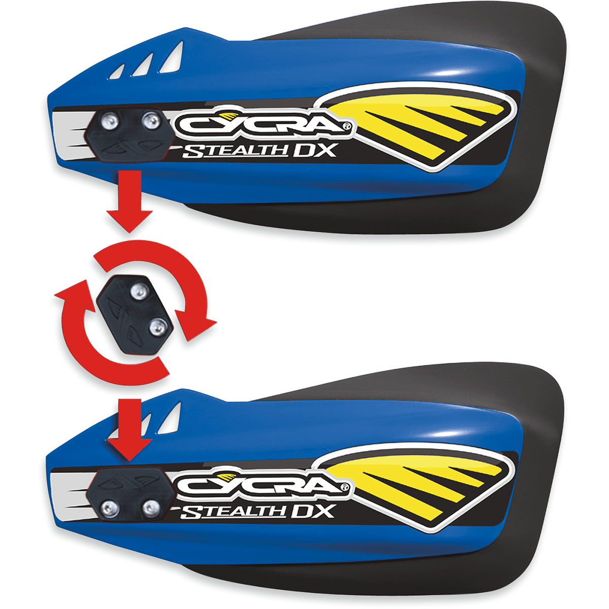 CYCRA Handguards Stealth DX Blue