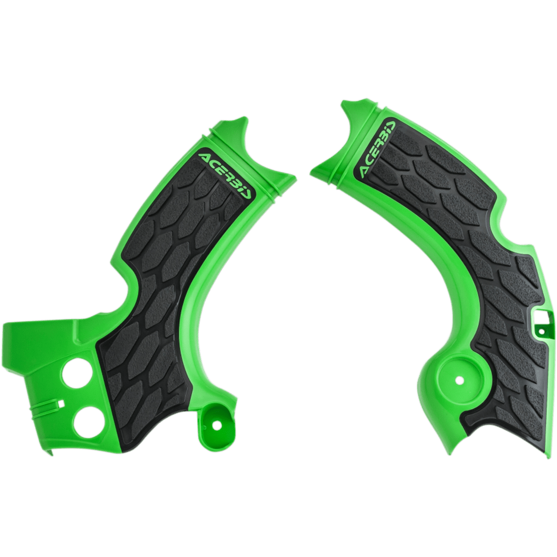 ACERBIS X-Grip Frame Guards Green/Black KX 250 F