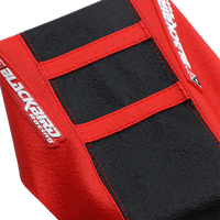 BLACKBIRD RACING Zebra Seat Cover Black/Red CRF