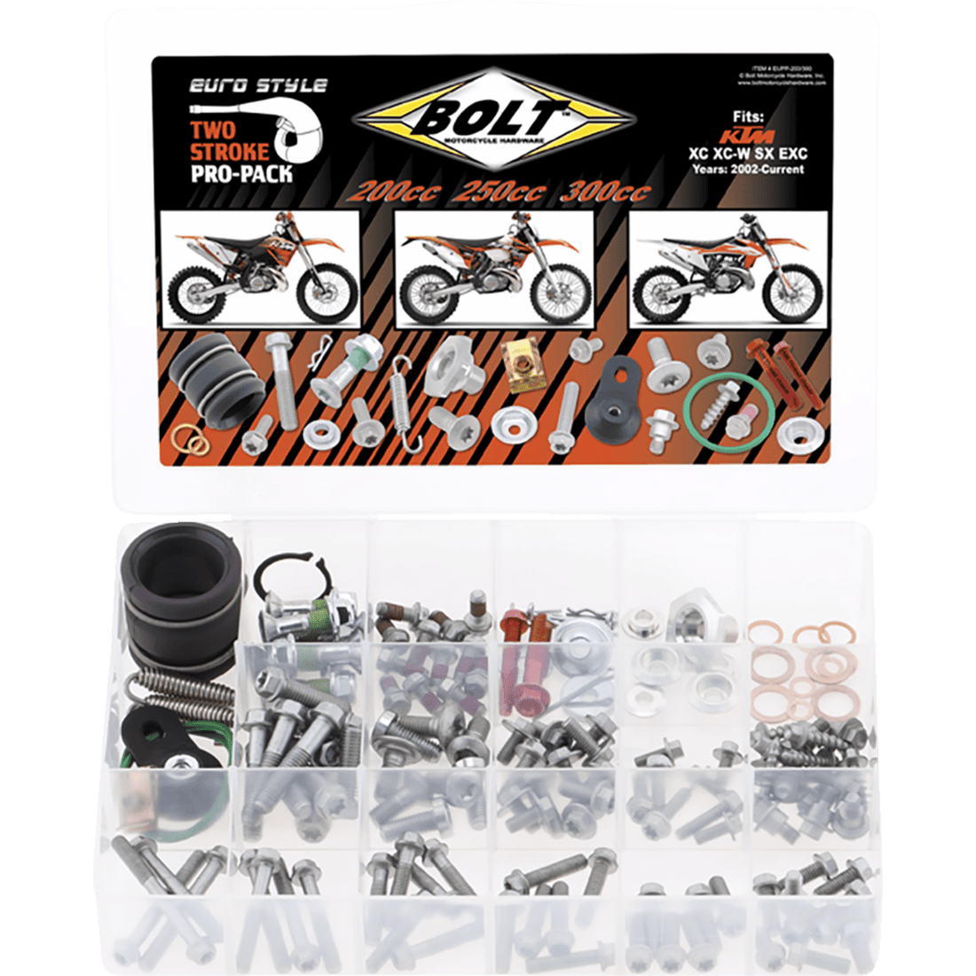 BOLT Pro Pack European KTM 200/250/300 XC/XC-W/SX/EXC EUPP200/300