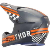 THOR Sector 2 Helmet Combat Midnight/Orange Medium