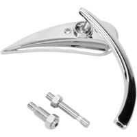 ARLEN NESS Mirror Micro Rad 2 Side View Teardrop Chrome Right