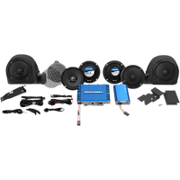 HOGTUNES Speaker/Dual Amp Kit Ultra QC ULTRA 6RM