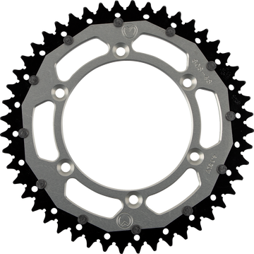 MOOSE RACING Dual Sprocket Silver 48 Tooth