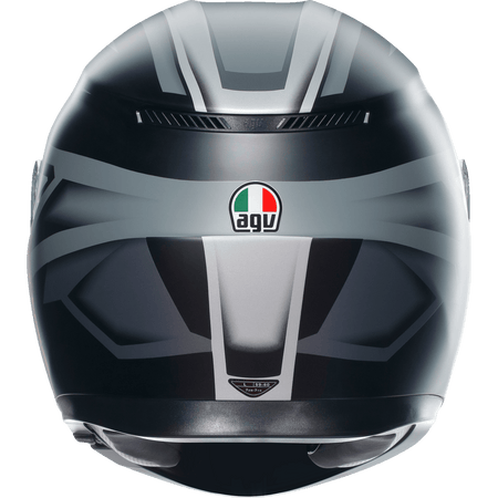 AGV K3 Helmet Compound Matte Black/Gray Small 2118381004008S