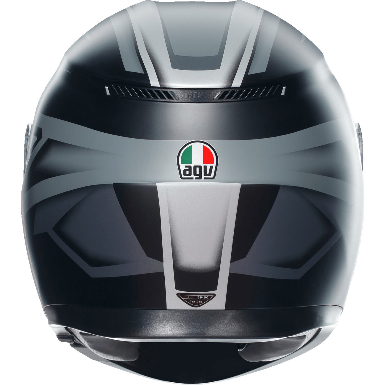 AGV K3 Helmet Compound Matte Black/Gray Medium 2118381004008M