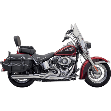 BASSANI XHAUST B1 2:1 Exhaust Chrome 1S18R