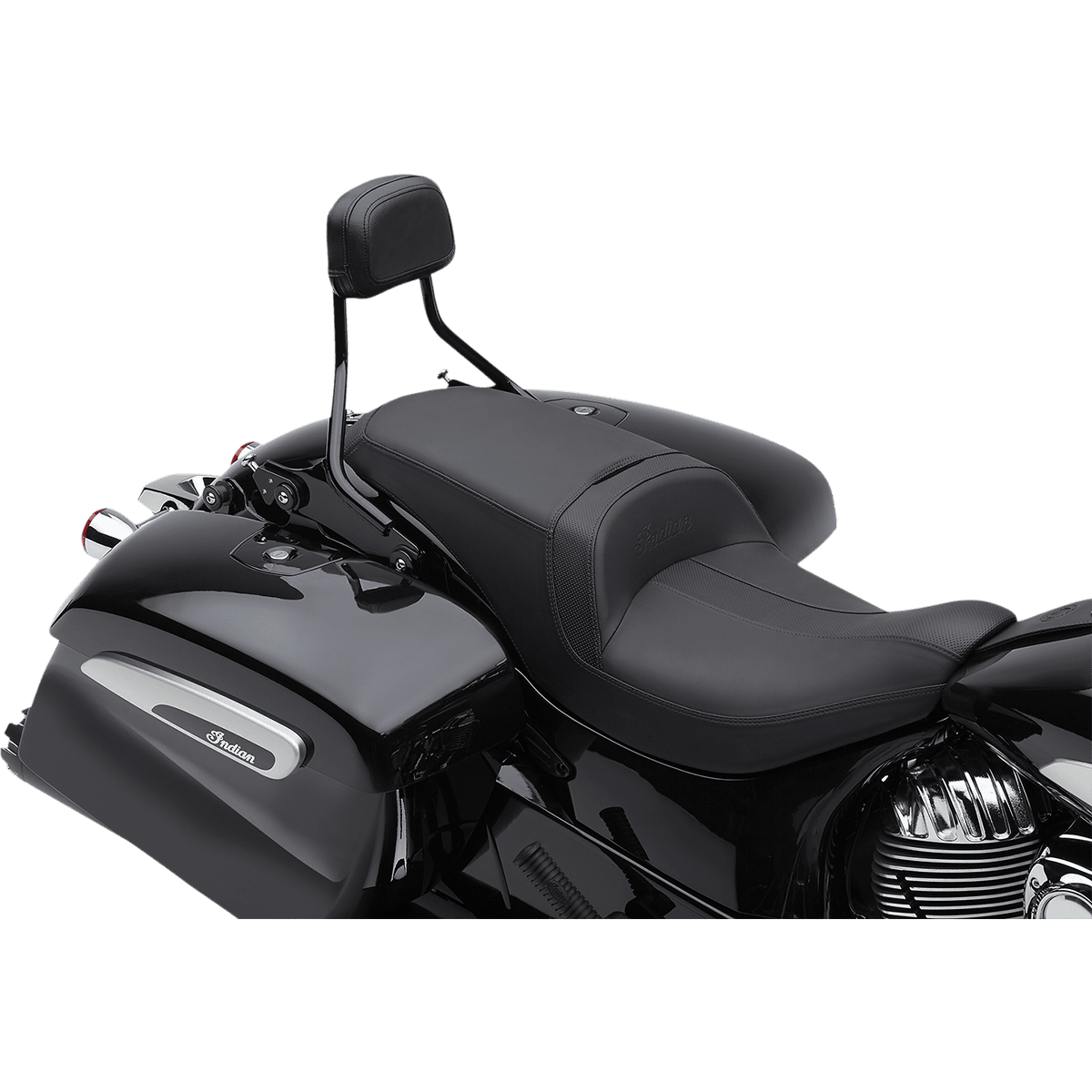 COBRA Detachable Backrest Black Short Chieftain 5022200B