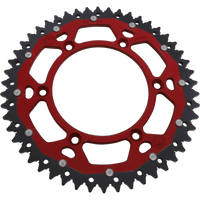 MOOSE RACING Dual Sprocket Red 50 Tooth