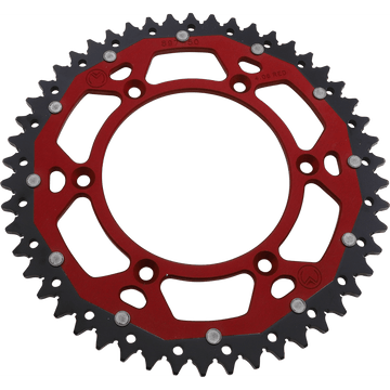 MOOSE RACING Dual Sprocket Red 50 Tooth