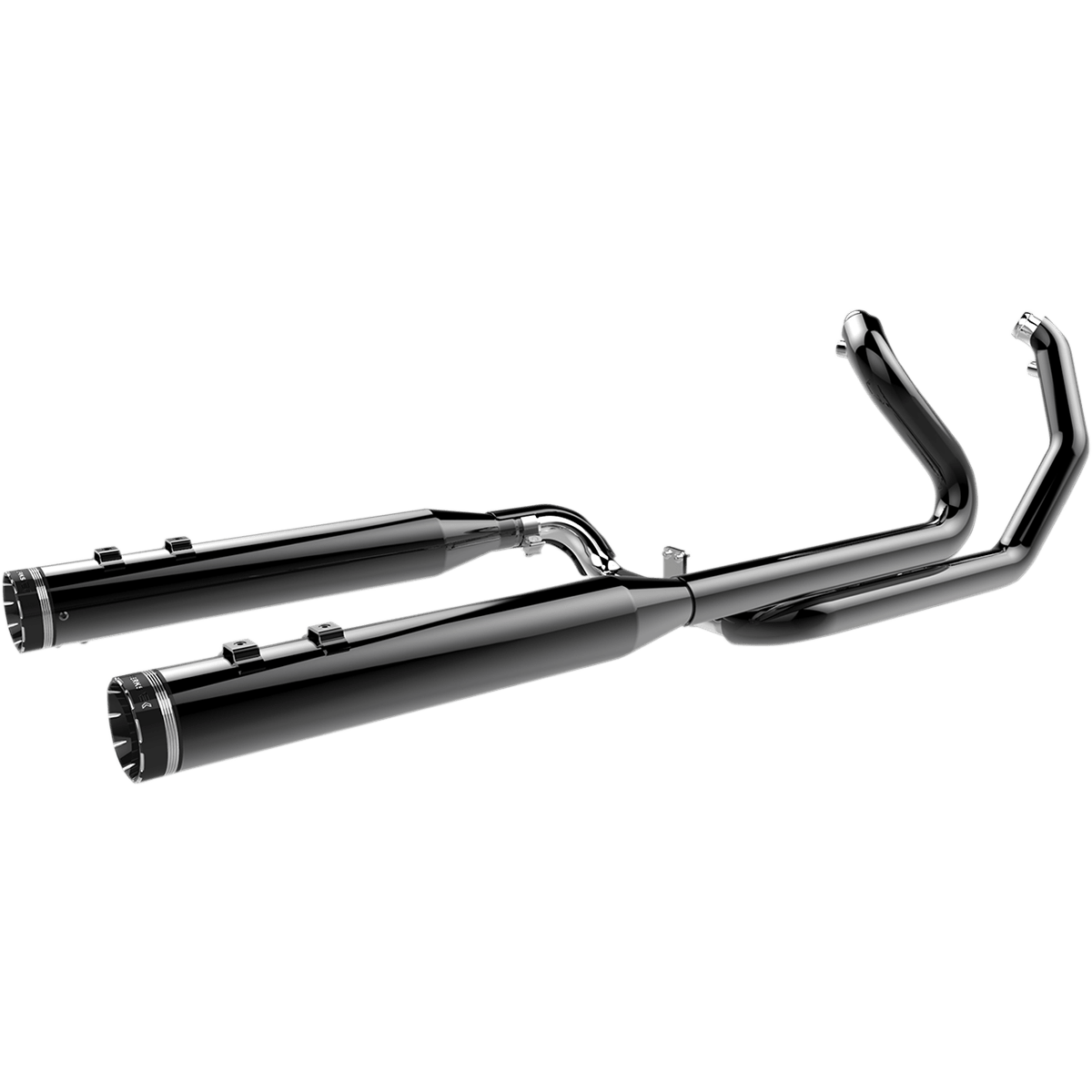 KHROME WERKS 2:2 Dominator Exhaust System Eclipse® '09-'16 FL With 4-1/2" Muffler 201830