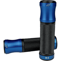 DRIVEN RACING Grips D3 Blue/Black