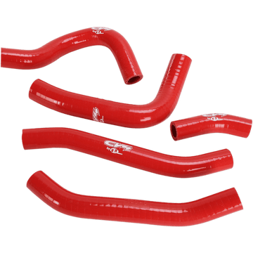 CV4 Performance Radiator Hose Kit Red Honda SFSMBC263R