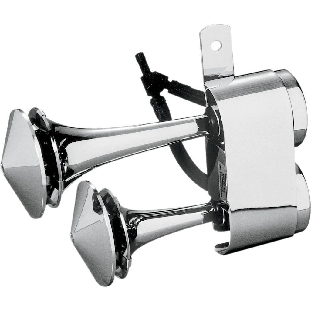 RIVCO PRODUCTS Dual Air Horns Chrome AHHD