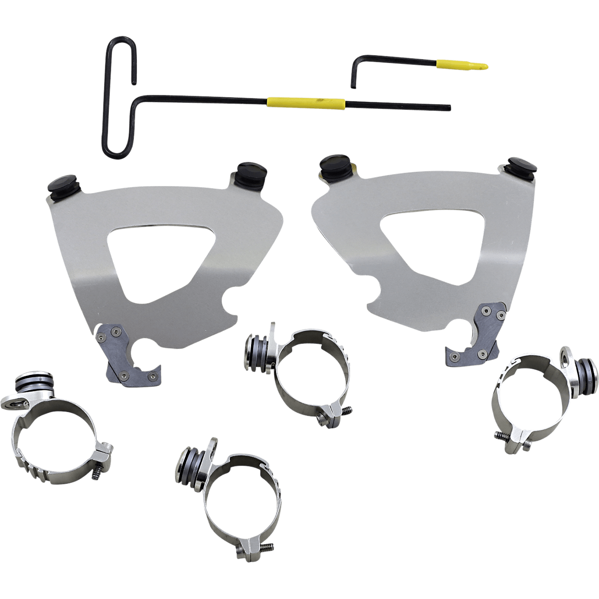 MEMPHIS SHADES Gauntlet Mounting Kit Polished XL MEK2057