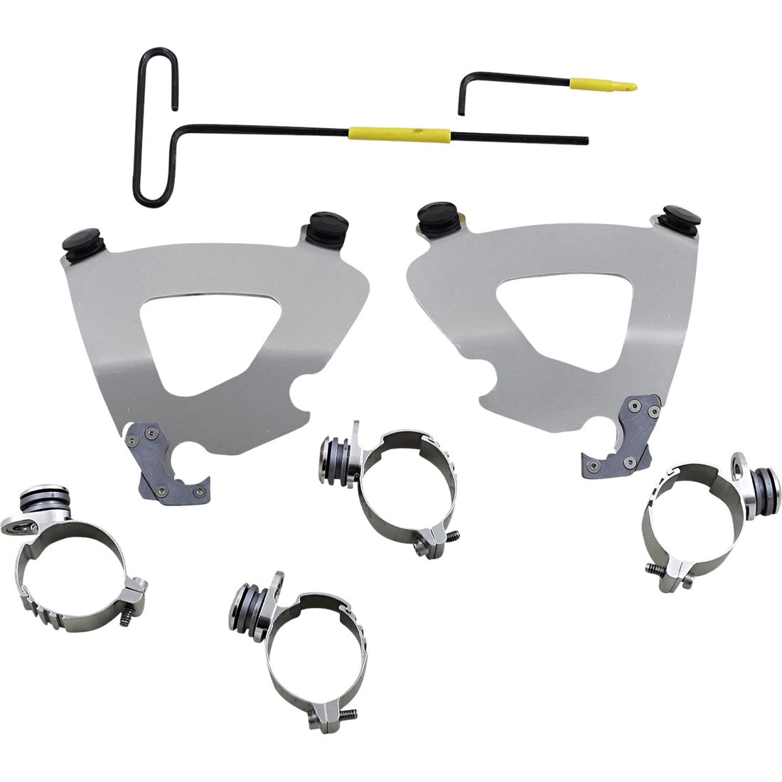 MEMPHIS SHADES Gauntlet Mounting Kit Polished XL MEK2057