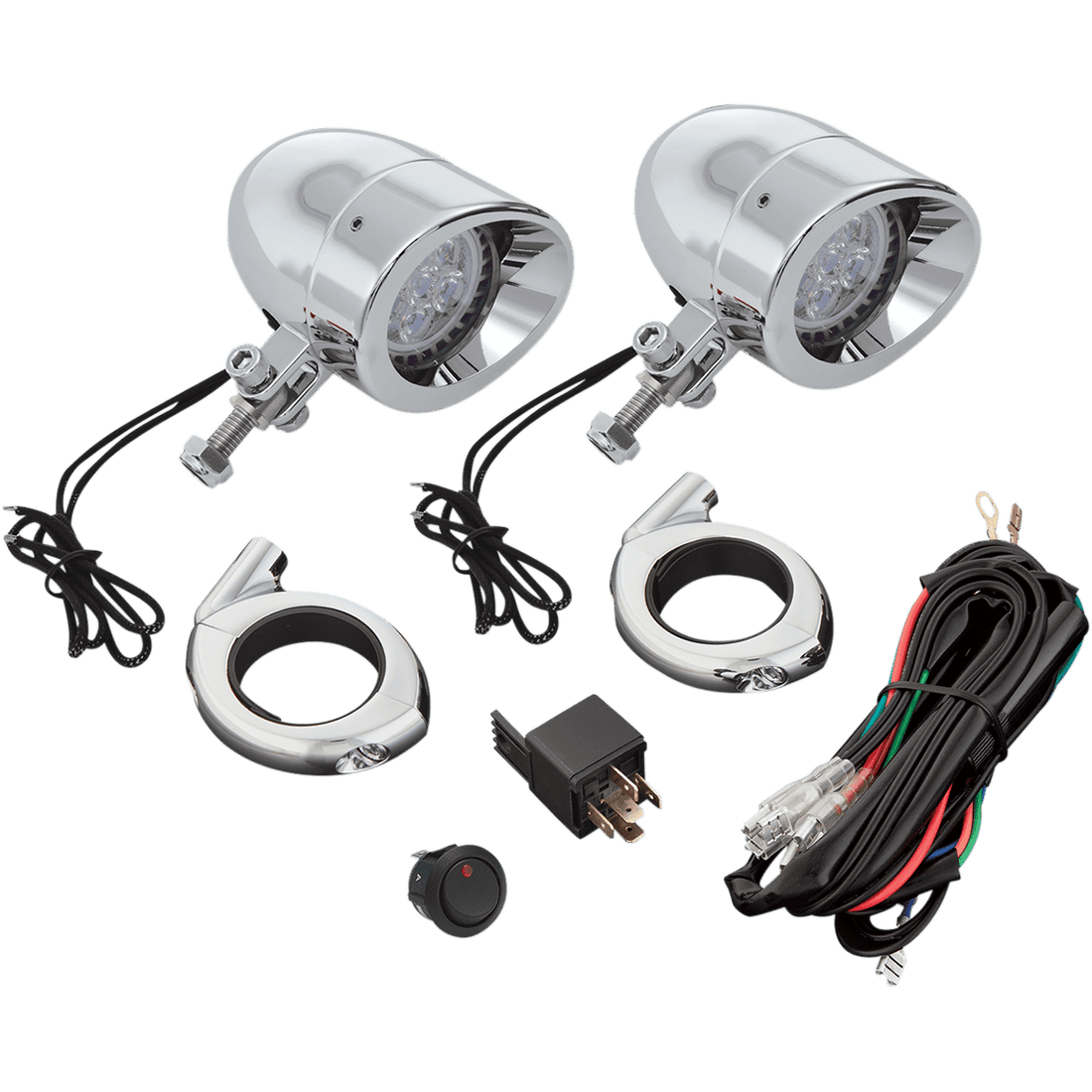 SHOW CHROME 2 3/8" LED Driving Light Kit 55364L