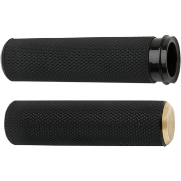 ARLEN NESS Grips Knurled TBW Brass