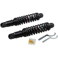 DRAG SPECIALTIES SHOCKS Premium Ride-Height Adjustable Shocks Black Heavy Duty 13"