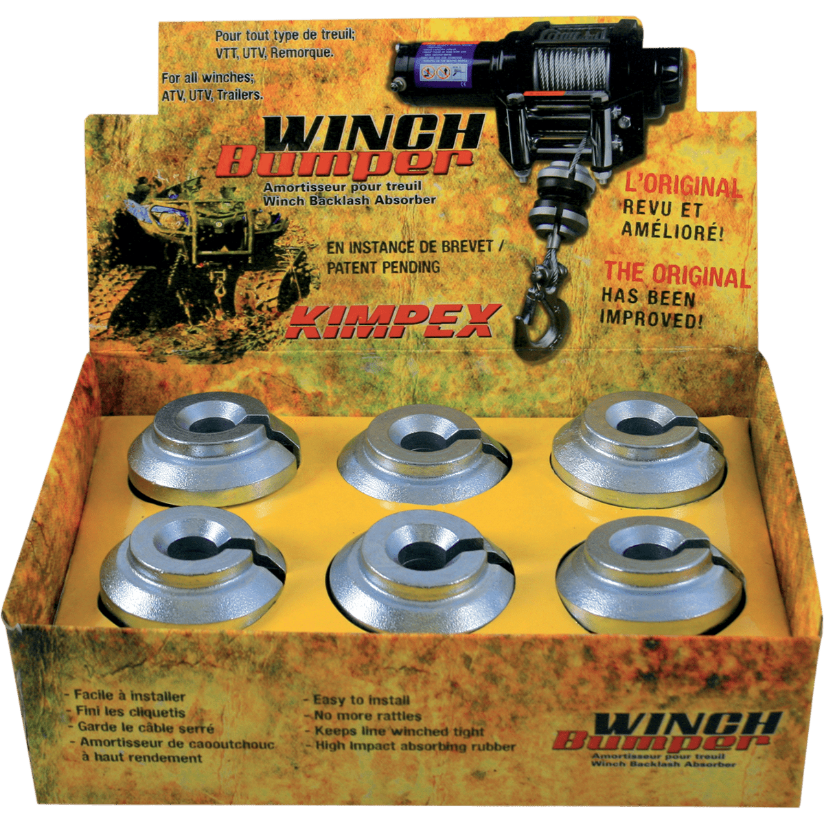 KIMPEX Winch Bumpers and Display 458213