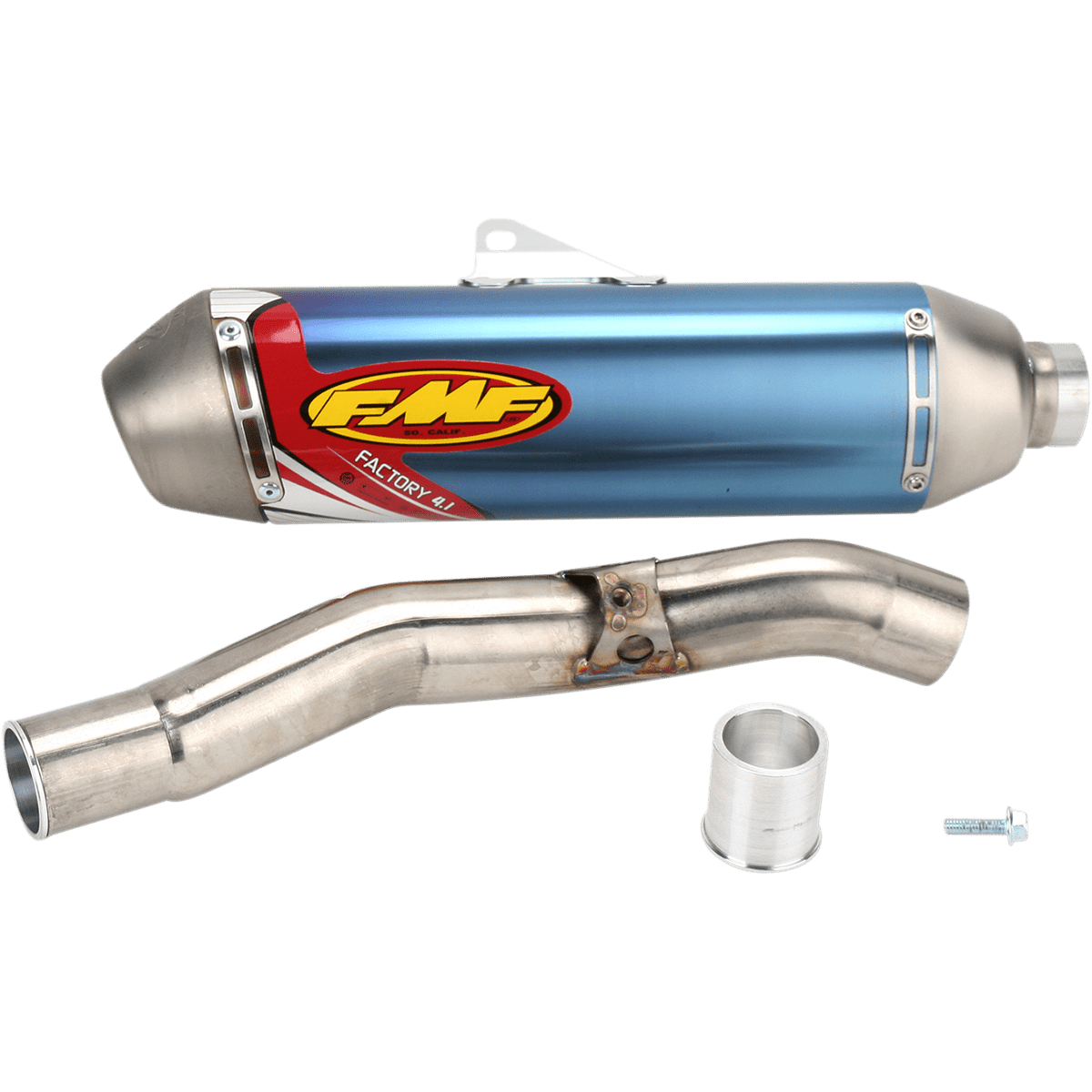 FMF Factory 4.1 Muffler Anodized Titanium 044235