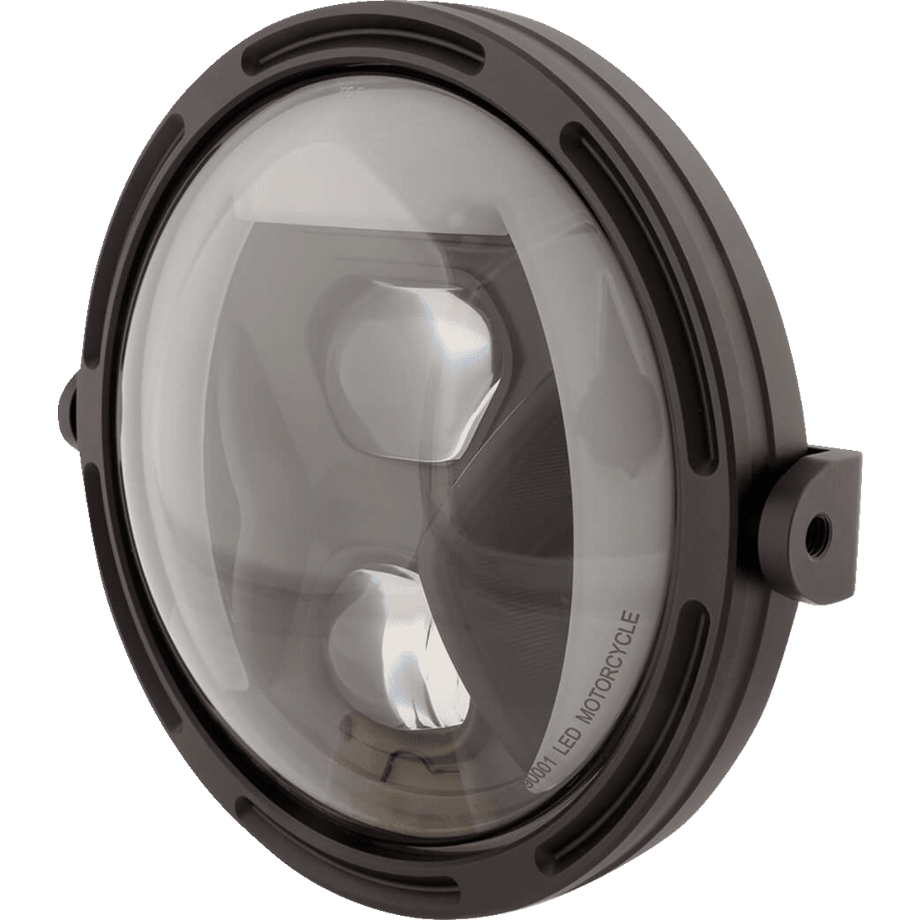 HIGHSIDER Adaptive Headlight 7" Side Mount Black 223256