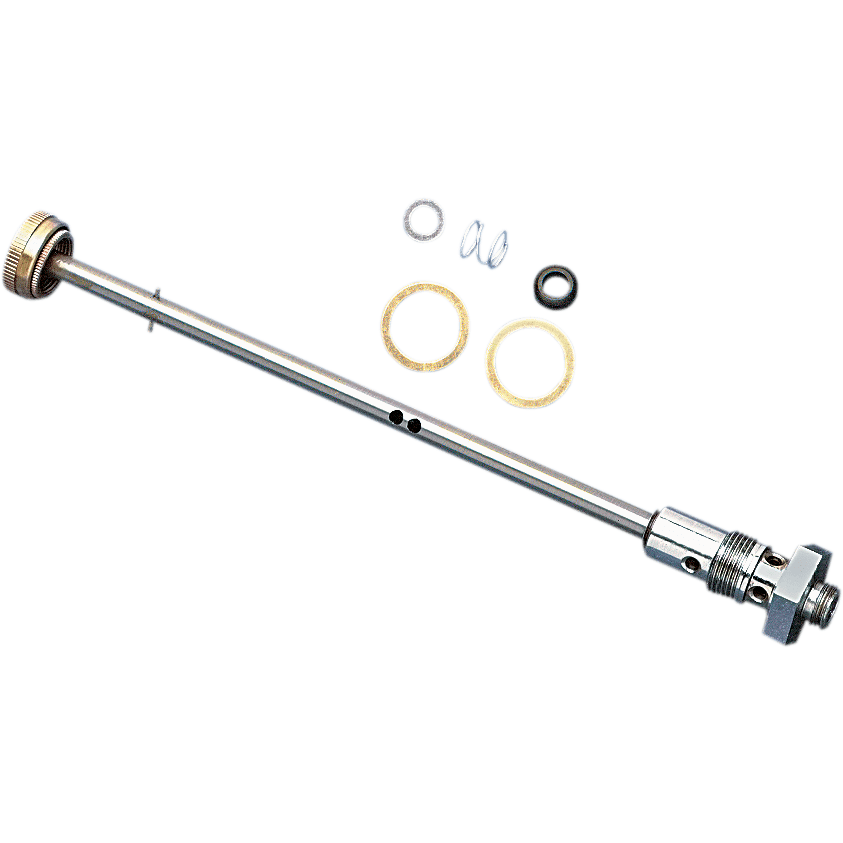 DRAG SPECIALTIES Gas Valve Shut-Off Rod Kit Chrome