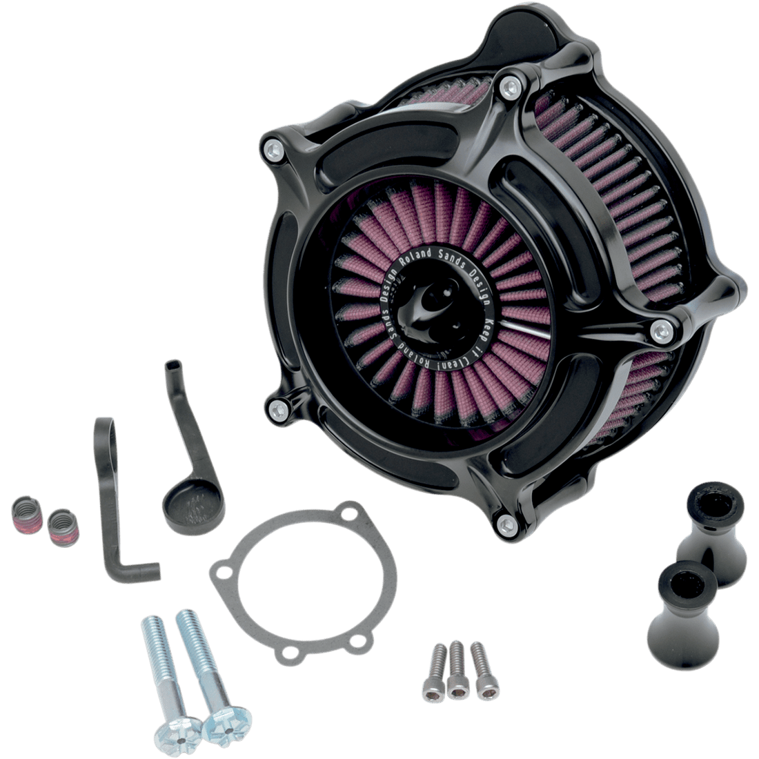 RSD Turbine Air Cleaner Kit Black 02062038B