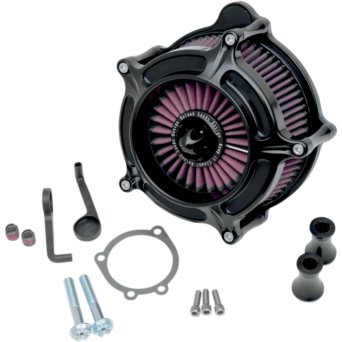 RSD Turbine Air Cleaner Kit Black 02062039B