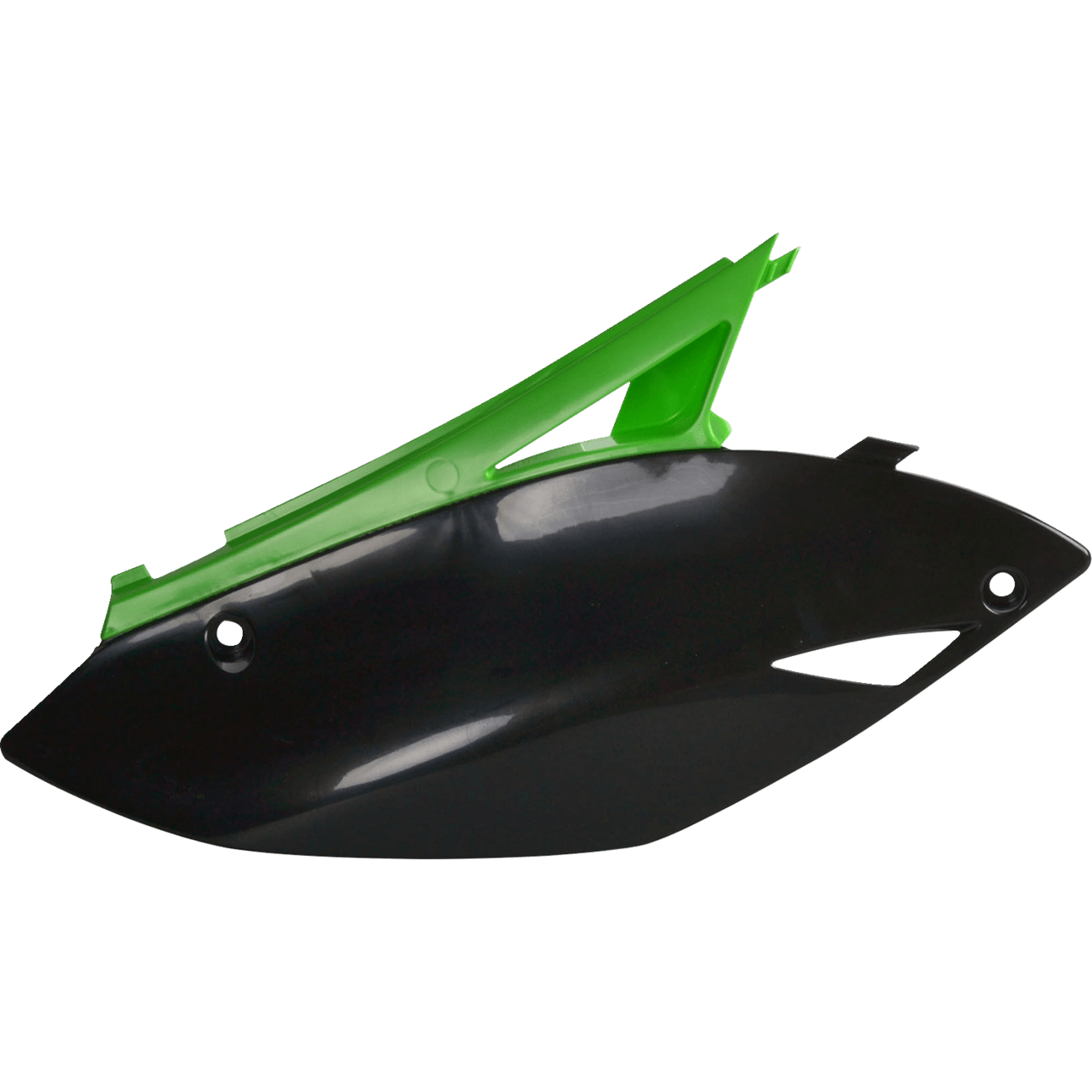 POLISPORT Side Panels Black/Green KXF 250/450