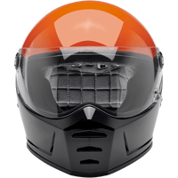 BILTWELL Lane Splitter Helmet Gloss Podium Orange/Gray/Black Medium 1004550103