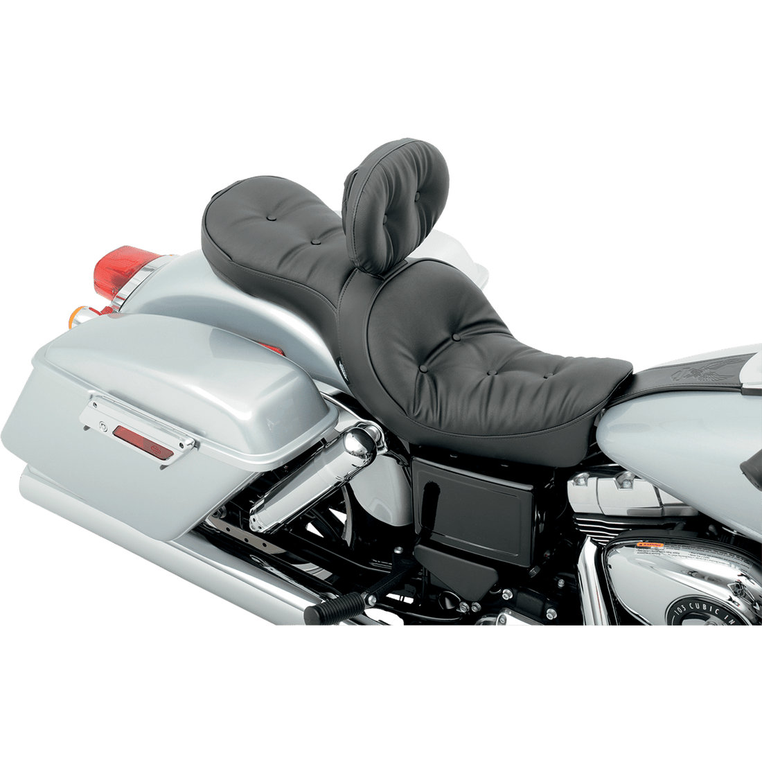 DRAG SPECIALTIES EZ Glide II Backrest Large Vinyl Pillow