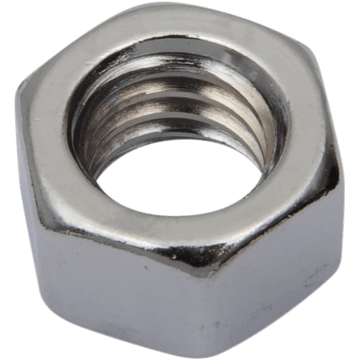 DRAG SPECIALTIES Nut Hex 3/8"-16 Chrome