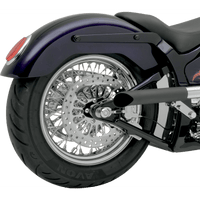 RUSS WERNIMONT DESIGNS Gambler Custom Rear Fender for Swingarm Frames 7.25" W x 33.75" L 380332